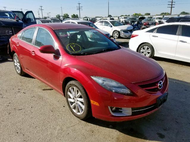 1YVHZ8DH9C5M20686 - 2012 MAZDA 6 I RED photo 1