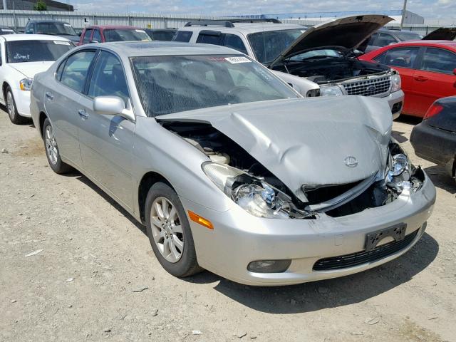 JTHBA30G145020561 - 2004 LEXUS ES 330 SILVER photo 1