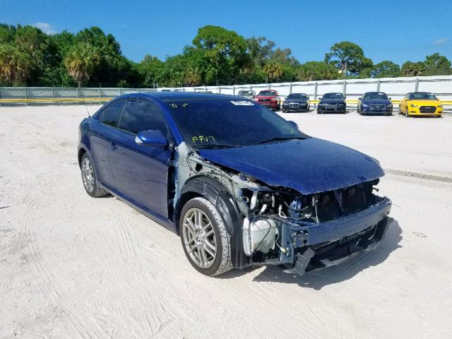 JTKDE167380260605 - 2008 TOYOTA SCION TC ლურჯი ფოტო 1