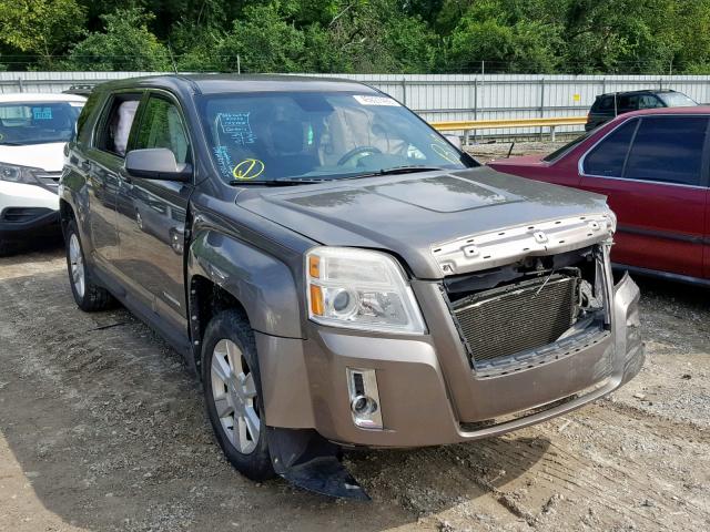 2GKALMEK0C6273193 - 2012 GMC TERRAIN SL GRAY photo 1