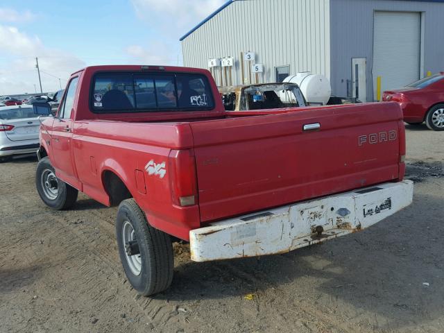 2FTHF26H8SCA78550 - 1995 FORD F250 RED photo 3