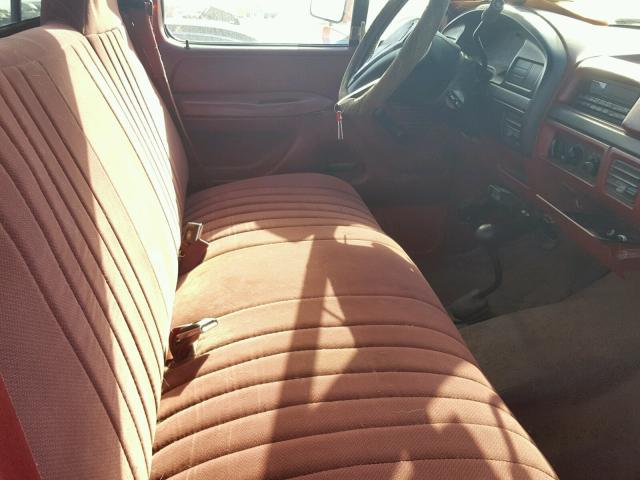 2FTHF26H8SCA78550 - 1995 FORD F250 RED photo 5