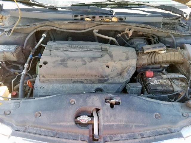 5FNRL185X4B138088 - 2004 HONDA ODYSSEY LX BLUE photo 7