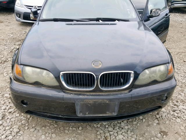 WBAEU33434PR13128 - 2004 BMW 325 XI BLACK photo 7