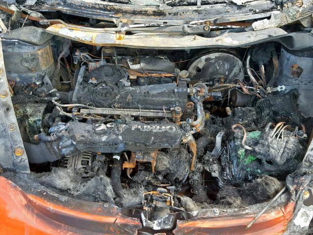 3VWCD21C22M426761 - 2002 VOLKSWAGEN NEW BEETLE ORANGE photo 7