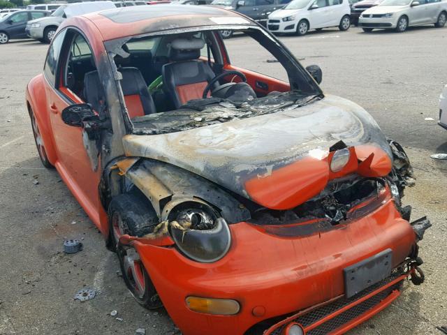 3VWCD21C22M426761 - 2002 VOLKSWAGEN NEW BEETLE ORANGE photo 9