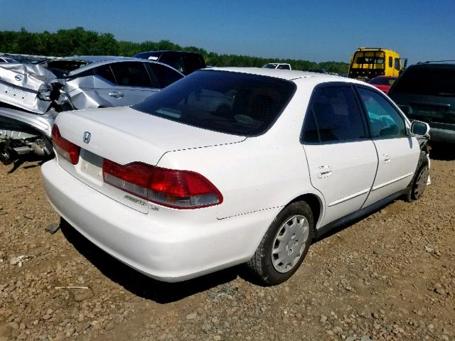 JHMCG56431C001285 - 2001 HONDA ACCORD LX WHITE photo 4