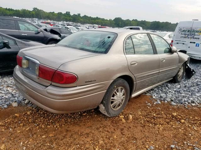 1G4HP54K324183571 - 2002 BUICK LESABRE CU BEIGE photo 4