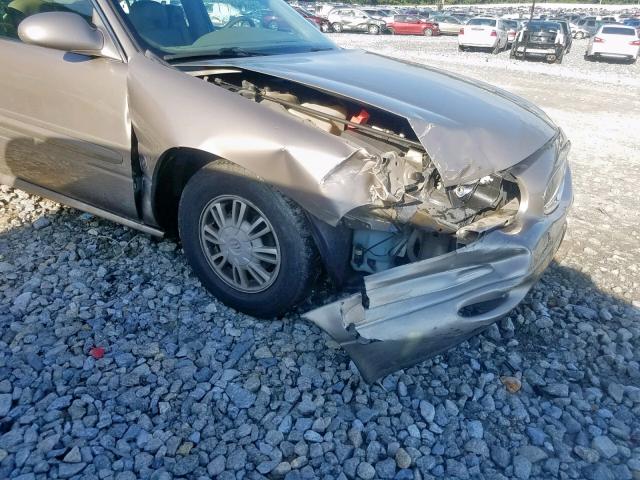 1G4HP54K324183571 - 2002 BUICK LESABRE CU BEIGE photo 9