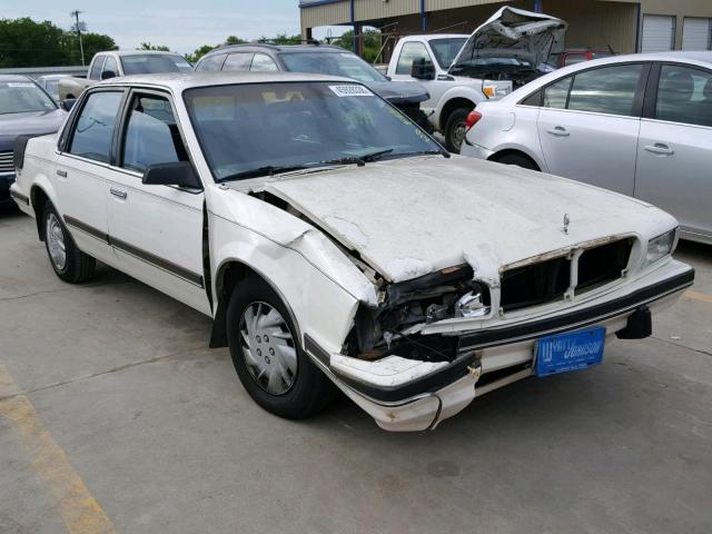 1G4AH54N8M6468427 - 1991 BUICK CENTURY CU WHITE photo 1