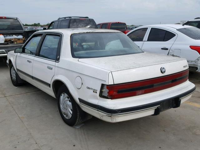 1G4AH54N8M6468427 - 1991 BUICK CENTURY CU WHITE photo 3