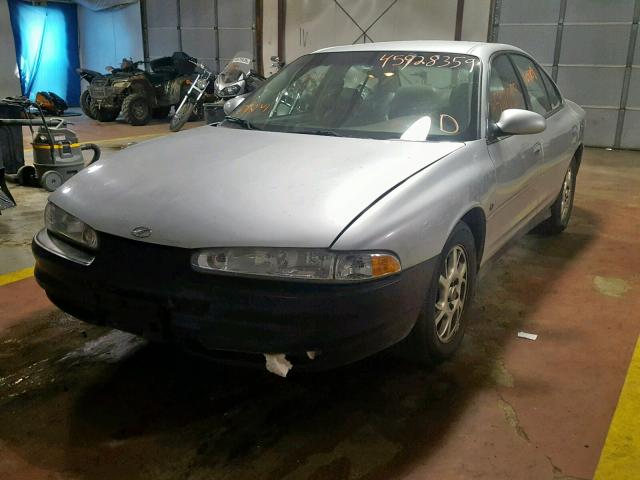 1G3WS52H12F265790 - 2002 OLDSMOBILE INTRIGUE G SILVER photo 2