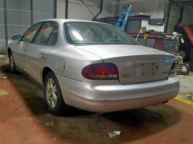 1G3WS52H12F265790 - 2002 OLDSMOBILE INTRIGUE G SILVER photo 3