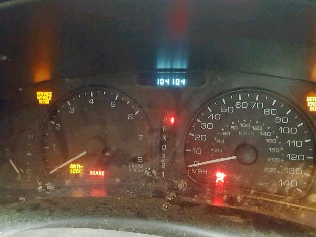 1G3WS52H12F265790 - 2002 OLDSMOBILE INTRIGUE G SILVER photo 8