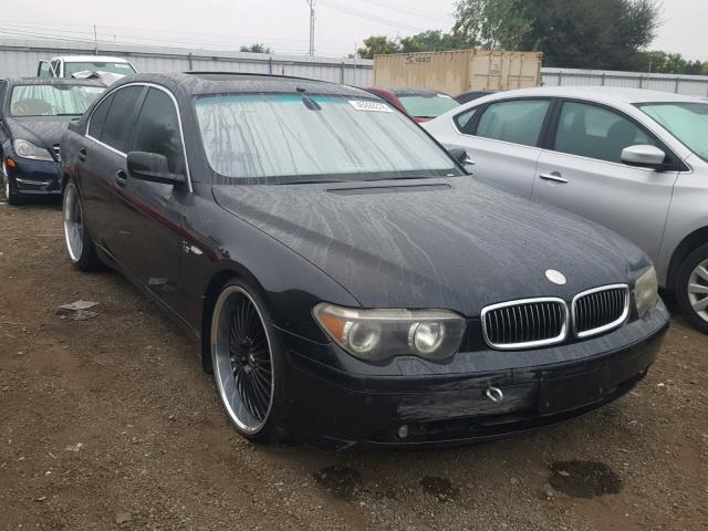 WBAGL63453DP61754 - 2003 BMW 745 I BLACK photo 1