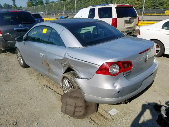 WVWFA7AH9AV024662 - 2010 VOLKSWAGEN EOS LUX 银色 照片 3