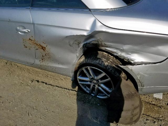 WVWFA7AH9AV024662 - 2010 VOLKSWAGEN EOS LUX 银色 照片 9