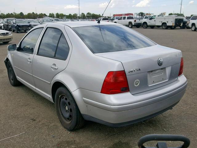 3VWRA29M4YM135915 - 2000 VOLKSWAGEN JETTA GL SILVER photo 3