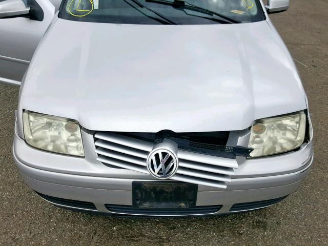 3VWRA29M4YM135915 - 2000 VOLKSWAGEN JETTA GL SILVER photo 7