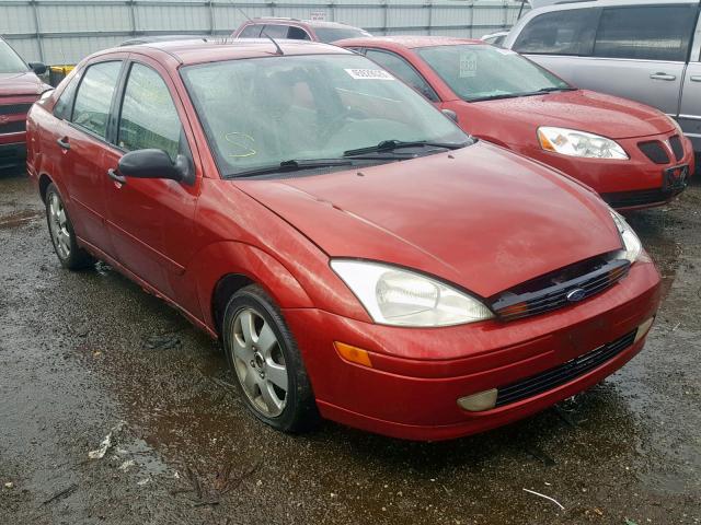 1FAFP38301W168859 - 2001 FORD FOCUS ZTS RED photo 1