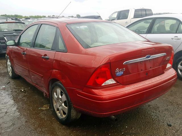 1FAFP38301W168859 - 2001 FORD FOCUS ZTS RED photo 3