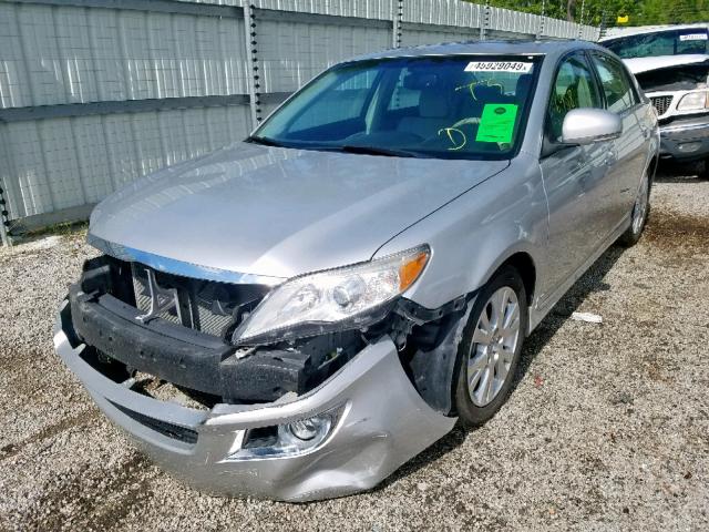 4T1BK3DBXBU408044 - 2011 TOYOTA AVALON BAS SILVER photo 2