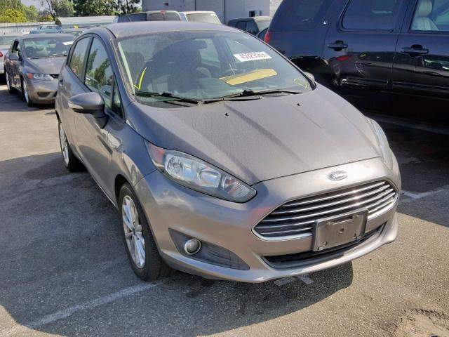 3FADP4EJ6EM200302 - 2014 FORD FIESTA SE GRAY photo 1