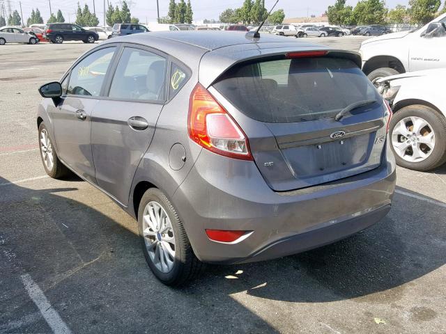 3FADP4EJ6EM200302 - 2014 FORD FIESTA SE GRAY photo 3