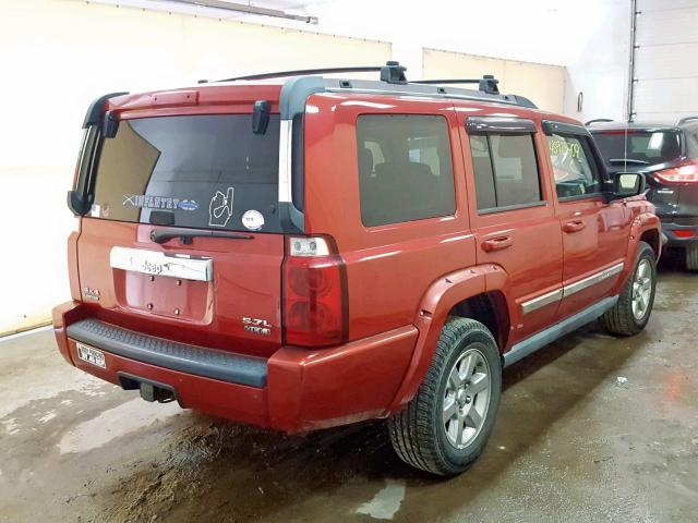 1J8HG58226C164674 - 2006 JEEP COMMANDER 栗色 照片 4