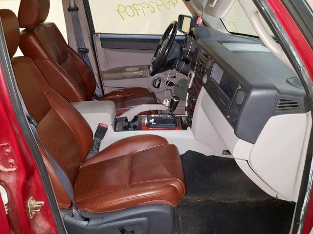 1J8HG58226C164674 - 2006 JEEP COMMANDER 栗色 照片 5