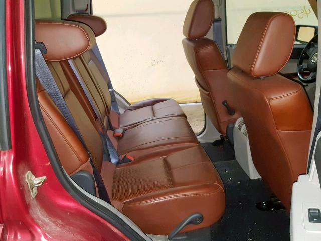 1J8HG58226C164674 - 2006 JEEP COMMANDER 栗色 照片 6