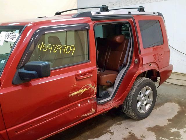 1J8HG58226C164674 - 2006 JEEP COMMANDER 栗色 照片 9