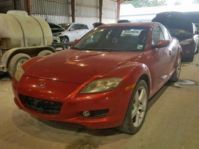 JM1FE173740108073 - 2004 MAZDA RX8 RED photo 9