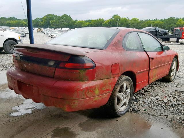 4B3AU42N7VE136807 - 1997 DODGE AVENGER RED photo 4