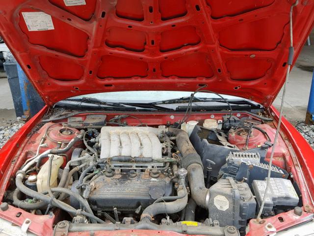 4B3AU42N7VE136807 - 1997 DODGE AVENGER RED photo 7