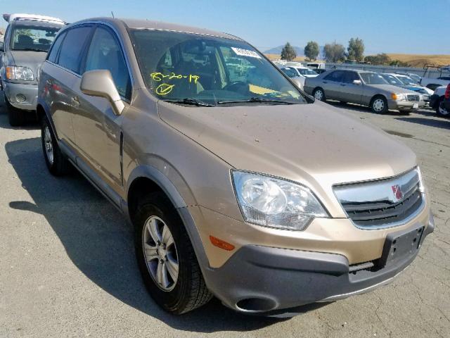 3GSCL33P78S553333 - 2008 SATURN VUE XE GOLD photo 1