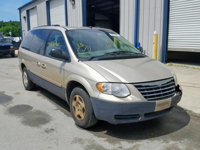 2C4GP44R65R446645 - 2005 CHRYSLER TOWN & COU TAN photo 1