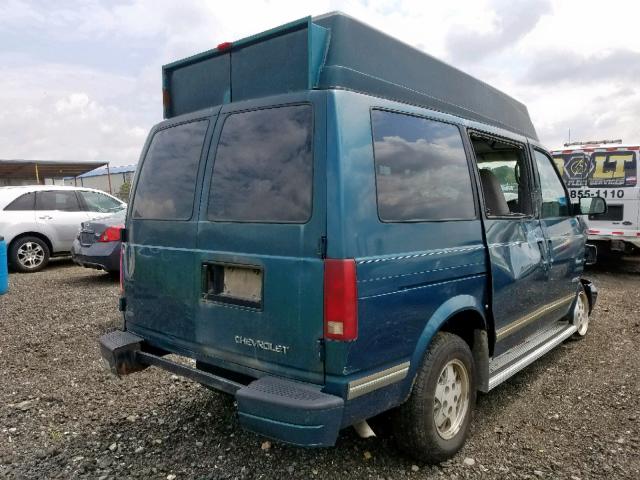 1GNDM19W5VB122679 - 1997 CHEVROLET ASTRO BLUE photo 4