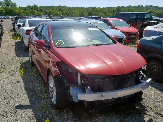 KMHFH4JG4CA186304 - 2012 HYUNDAI AZERA GLS RED photo 1