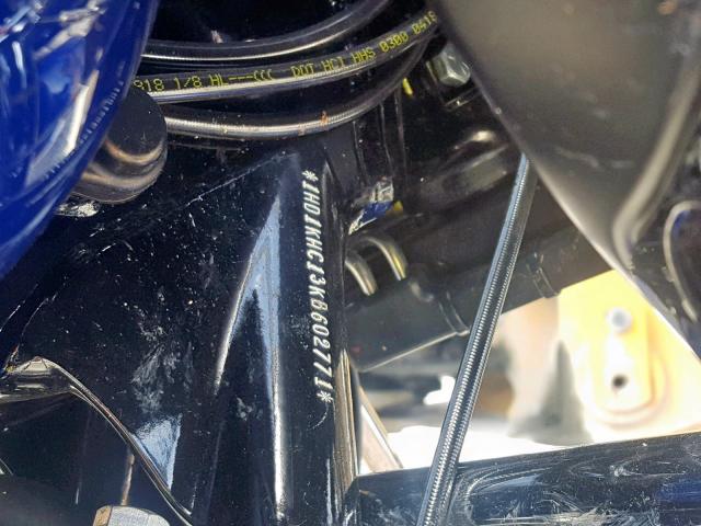 1HD1KHC13KB602771 - 2019 HARLEY-DAVIDSON FLTRX 蓝色 照片 10