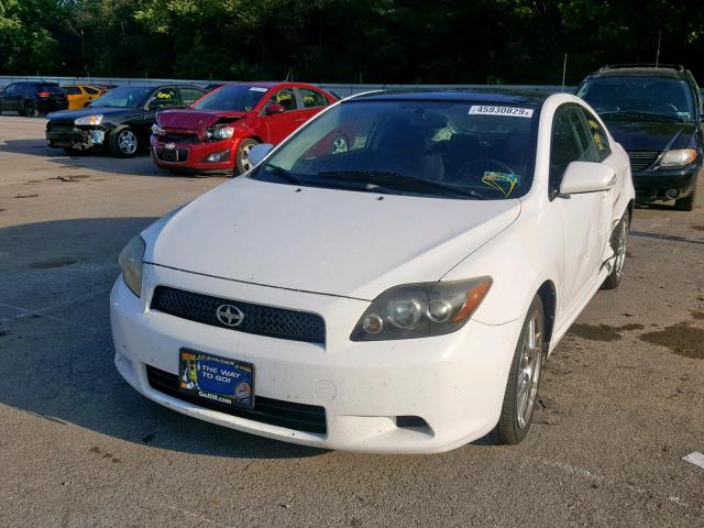 JTKDE167780262499 - 2008 TOYOTA SCION TC თეთრი ფოტო 2