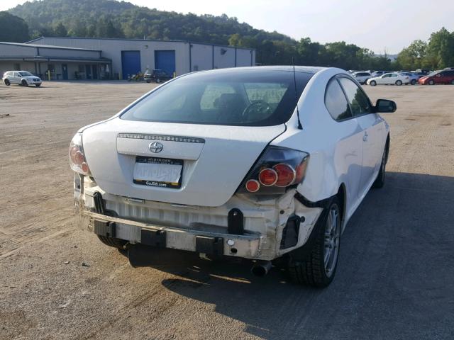 JTKDE167780262499 - 2008 TOYOTA SCION TC თეთრი ფოტო 4