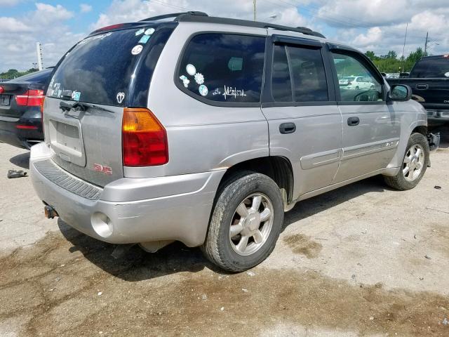 1GKDT13S242364754 - 2004 GMC ENVOY SILVER photo 4