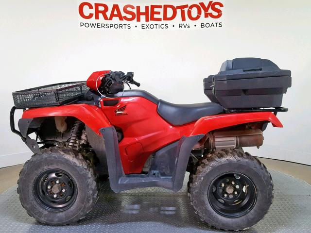 1HFTE44H3H4300213 - 2017 HONDA TRX500 FE RED photo 5