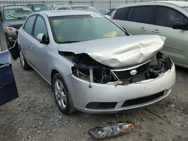 KNAFU4A20A5152304 - 2010 KIA FORTE EX SILVER photo 1