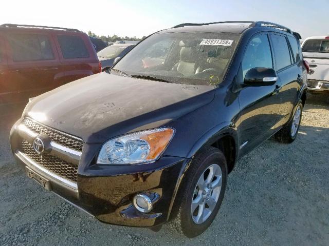 2T3YF4DV9BW089614 - 2011 TOYOTA RAV4 LIMIT BLACK photo 2