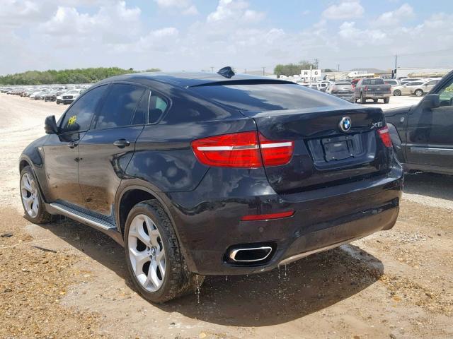 5UXFG8C50DL591042 - 2013 BMW X6 XDRIVE5 BLACK photo 3