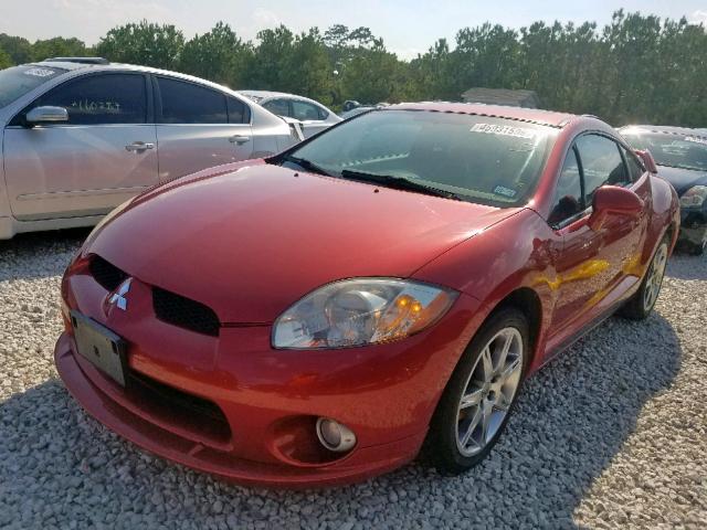 4A3AK64F38E018004 - 2008 MITSUBISHI ECLIPSE SE BURGUNDY photo 2