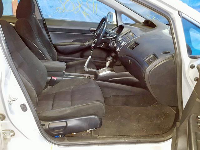 2HGFA1F67AH561089 - 2010 HONDA CIVIC LX-S 银色 照片 5