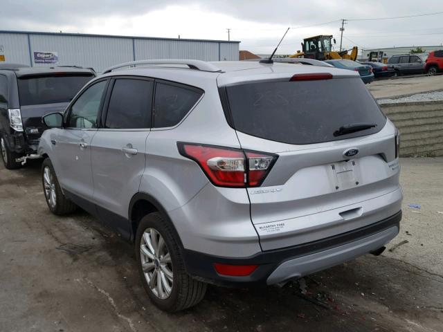 1FMCU0JD3HUE52172 - 2017 FORD ESCAPE TIT GRAY photo 3